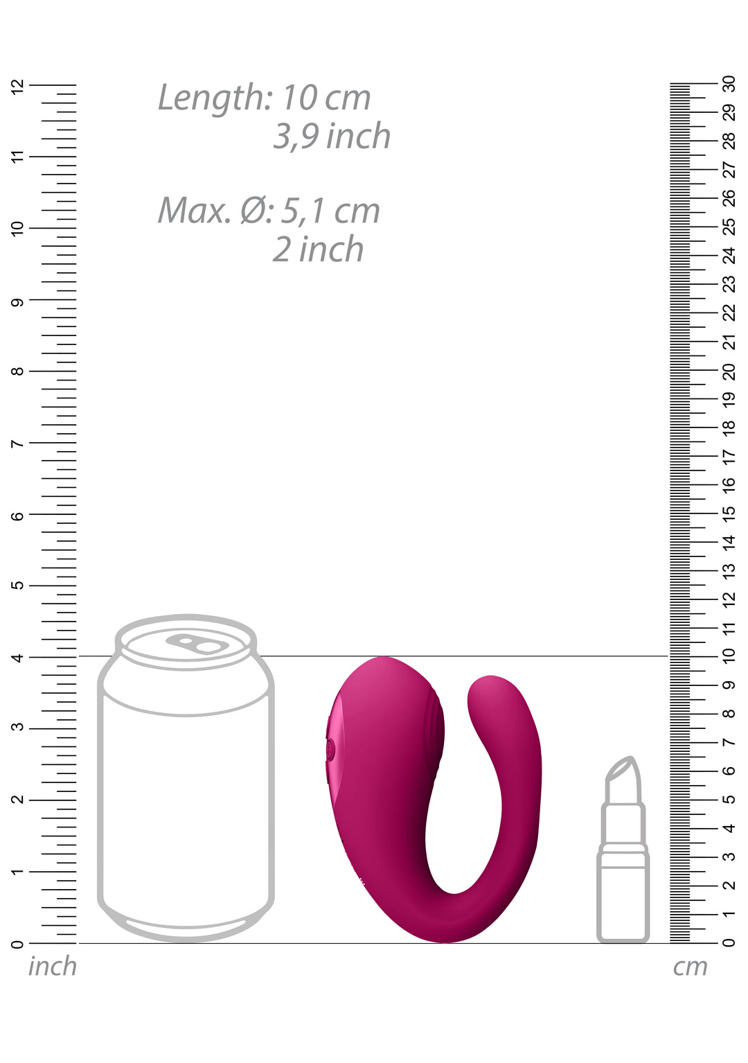 VIVE - Yoko Triple Action Vibrator pink