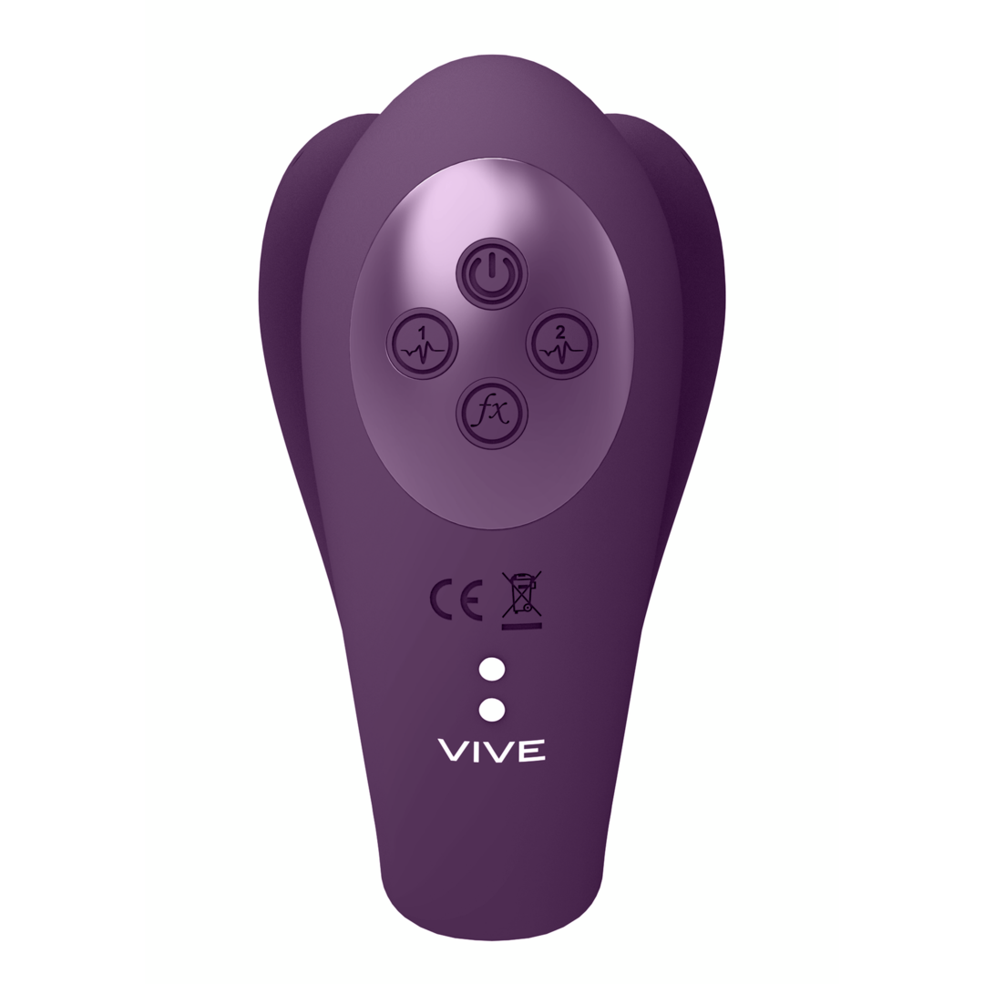 VIVE - Yoko Triple Action Vibrator lila