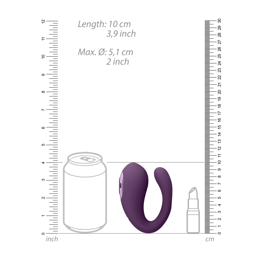 VIVE - Yoko Triple Action Vibrator lila