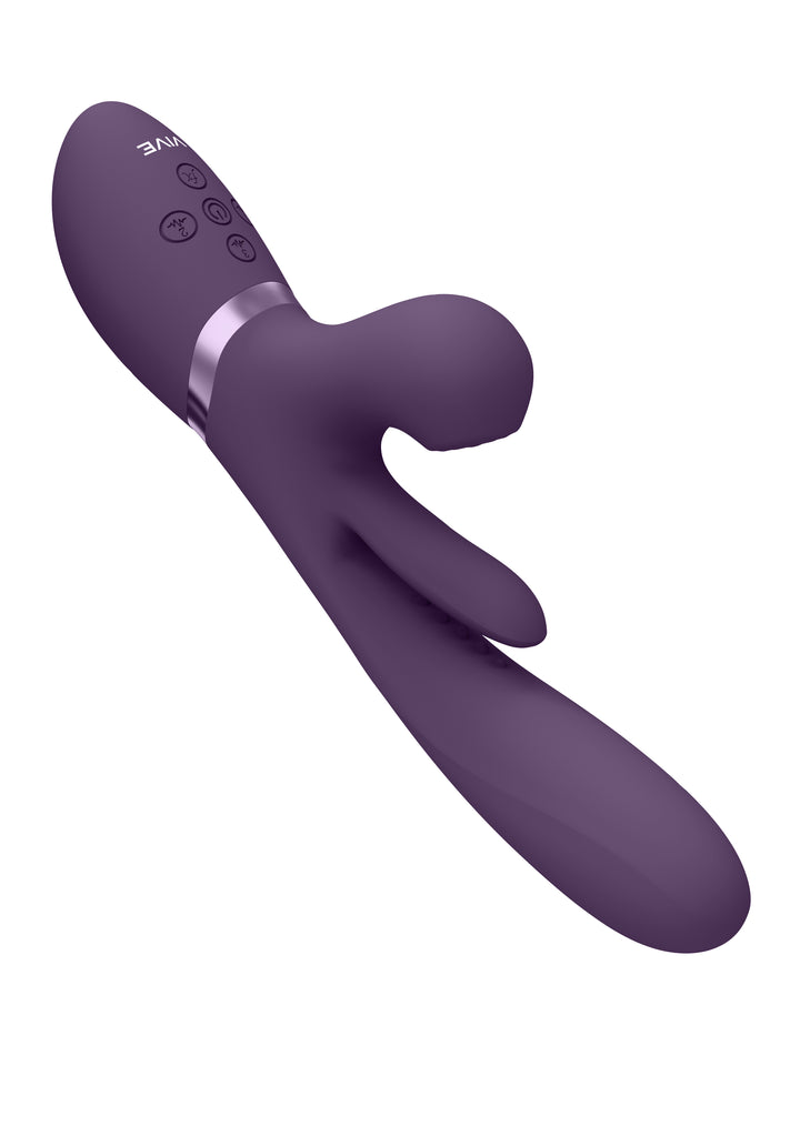 VIVE - Kura stoßender G-Punkt Vibrator lila