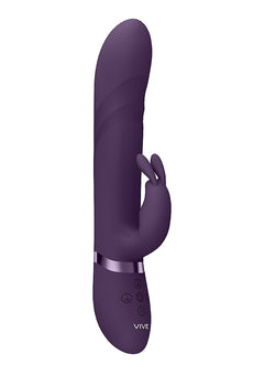 VIVE Nari Rabbit Vibrator Lila – Perlenvibrator mit Dual-Stimulation & rotierenden Perlen