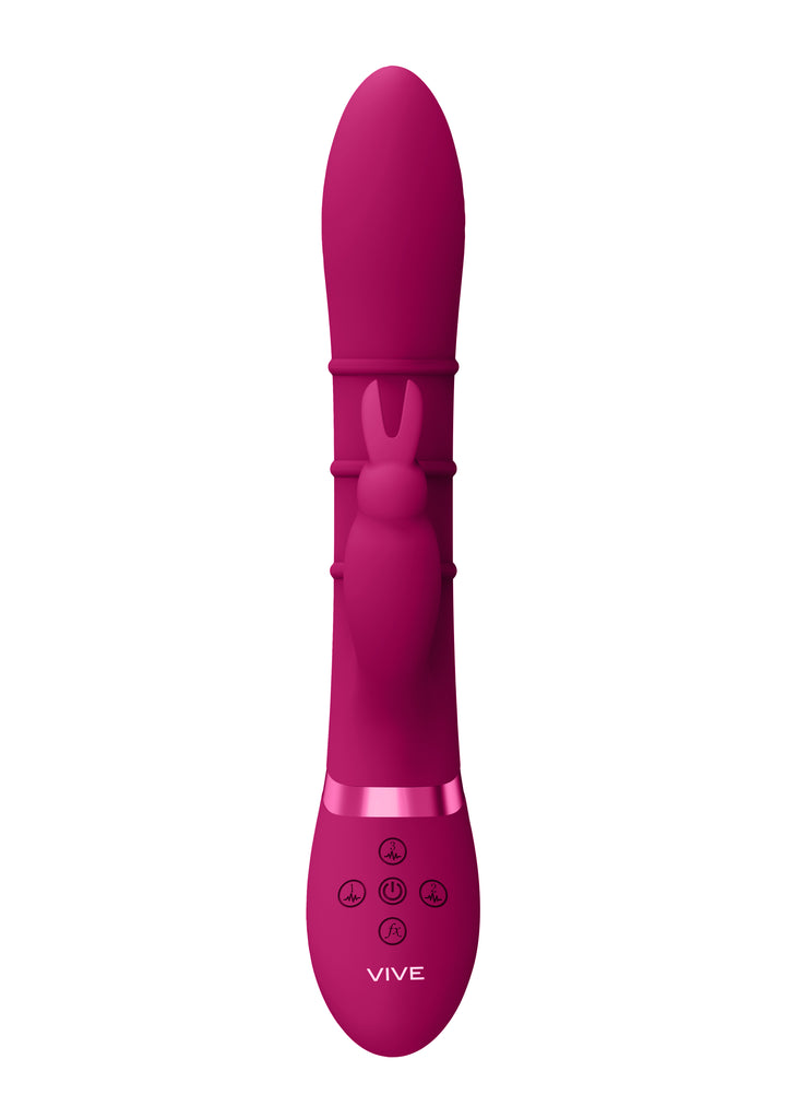 VIVE - Sora Up & Down Rabbit Vibrator pink