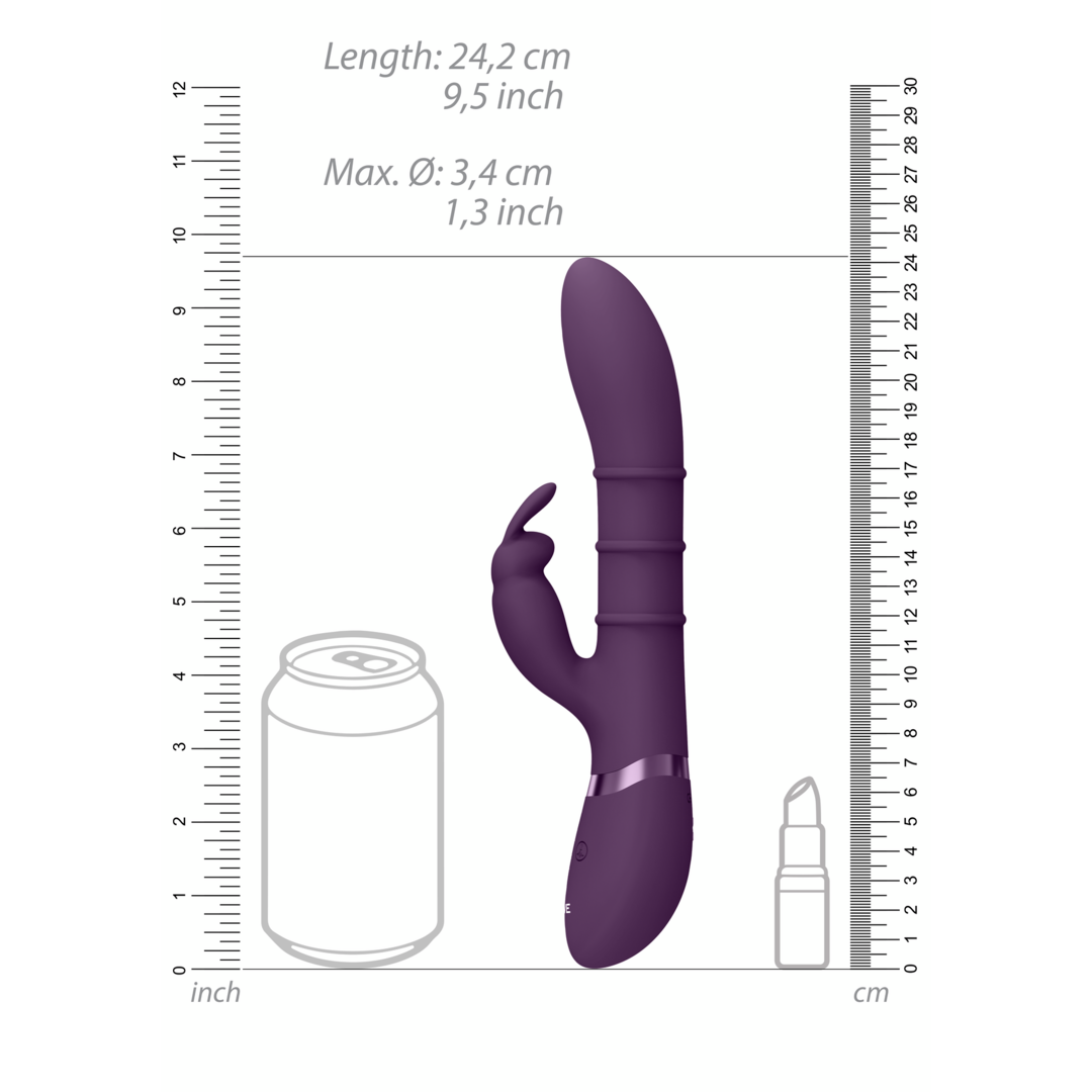 VIVE - Sora Up & Down Rabbit Vibrator lila