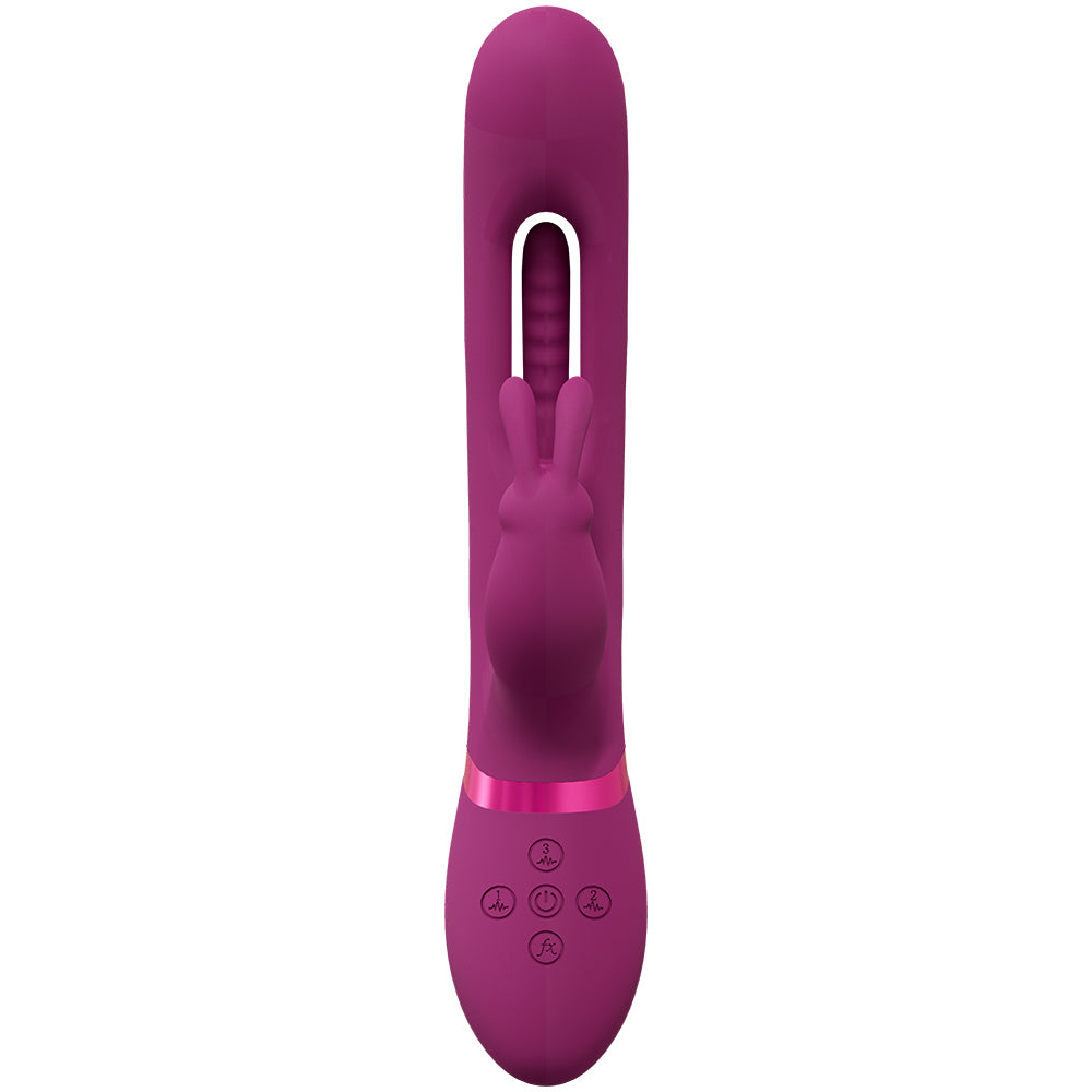 VIVE - Mika tripple Rabbit Vibrator pink