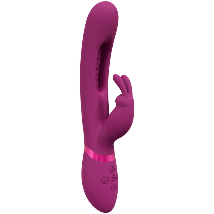 VIVE - Mika tripple Rabbit Vibrator pink