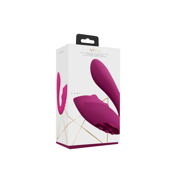 VIVE - Yuki G-Punkt Vibrator mit Kugeln pink