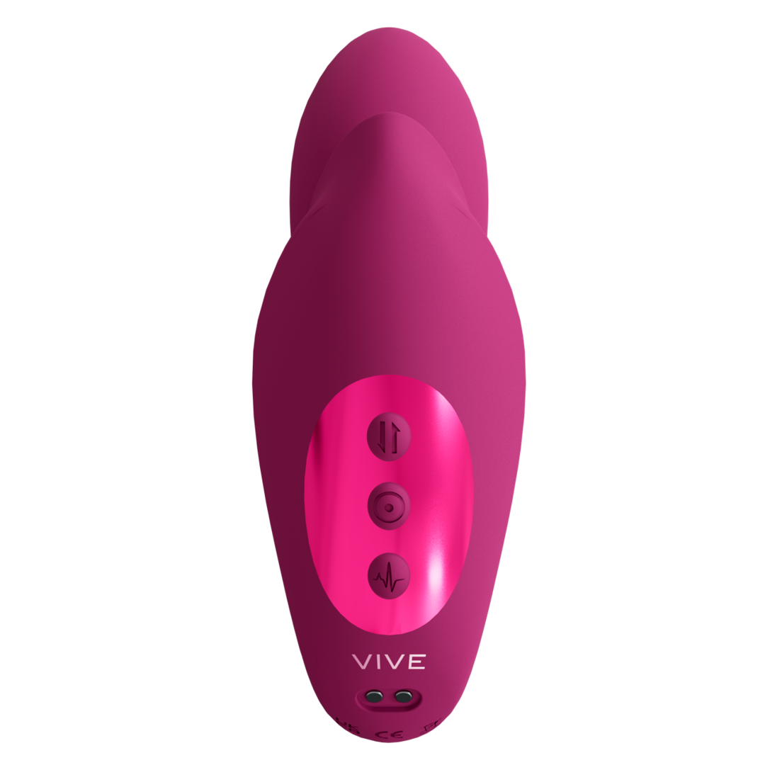 VIVE - Yuki G-Punkt Vibrator mit Kugeln pink