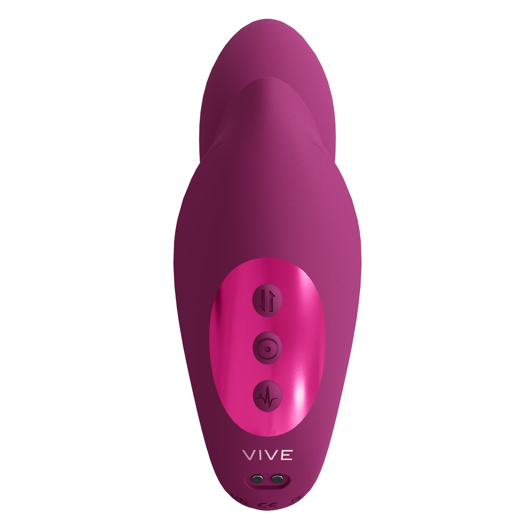 VIVE - Yuki G-Punkt Vibrator mit Kugeln pink