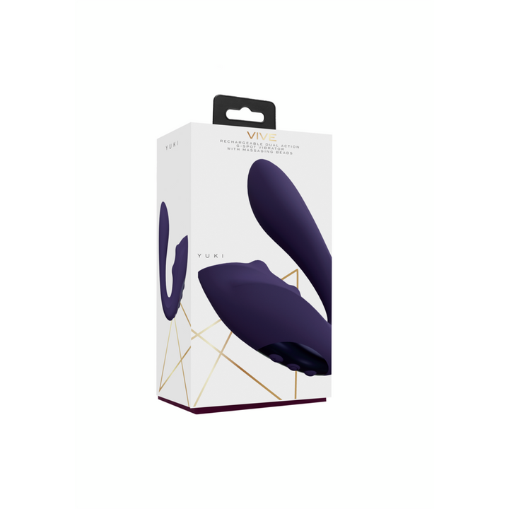 VIVE - Yuki G-Punkt Vibrator mit Kugeln lila