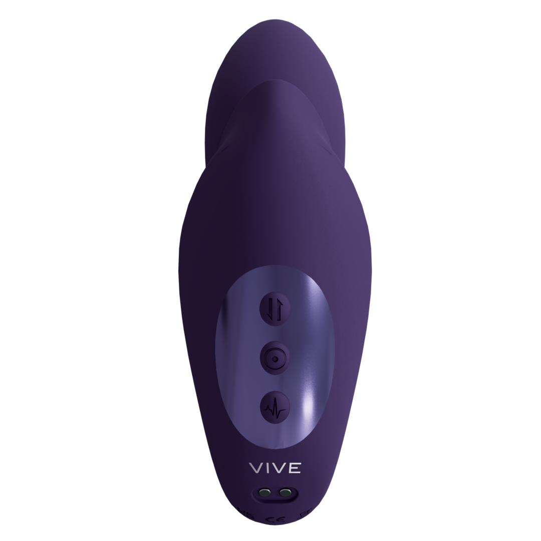 VIVE - Yuki G-Punkt Vibrator mit Kugeln lila