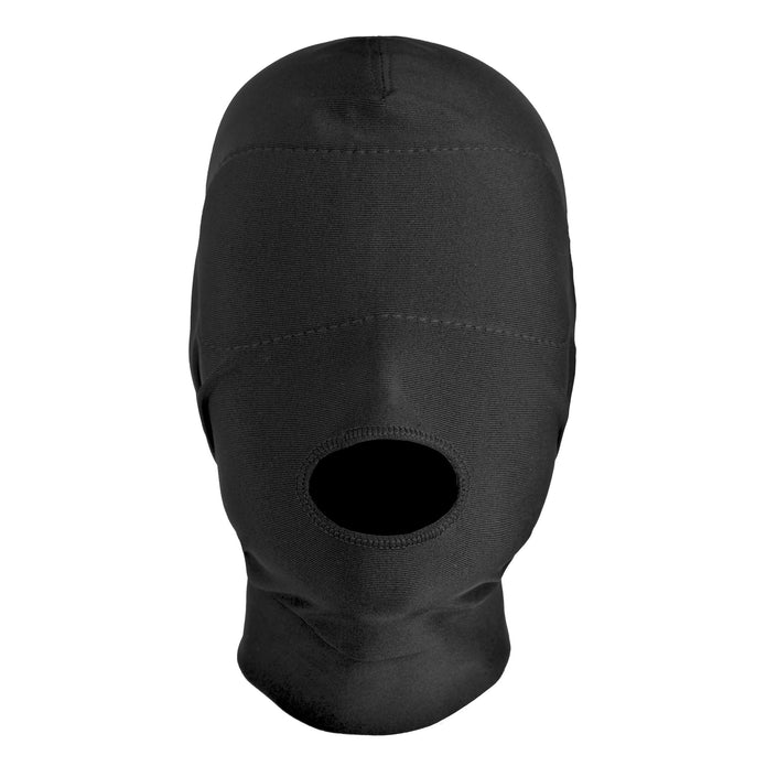 Master Series - Blindfold Maske mit offenem Mund