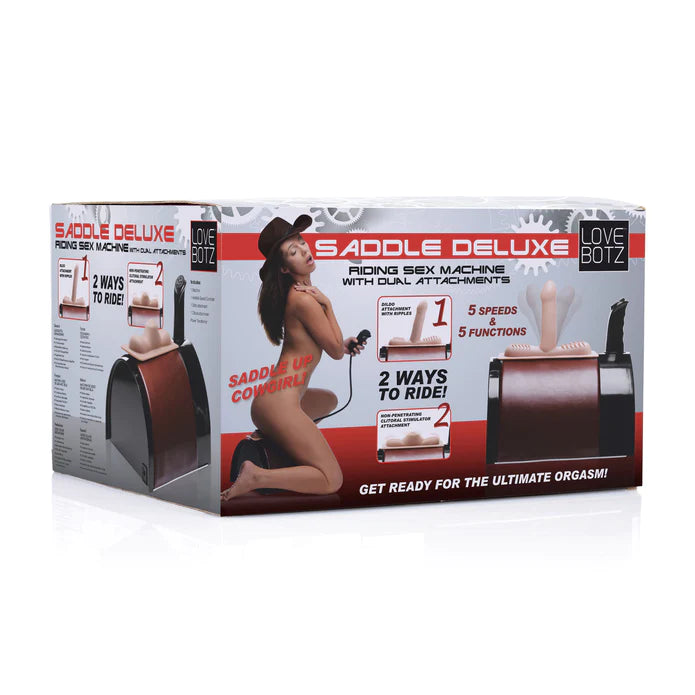 Lovebotz - Saddle Deluxe Sybian inkl. Aufsätzen