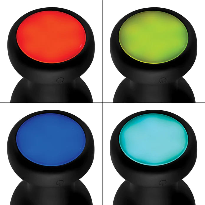 Booty Sparks - vibrierender LED Plug klein schwarz