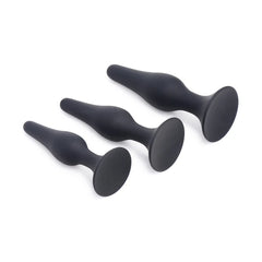 Master Series - Anal Plug Set "Triple Spire"
