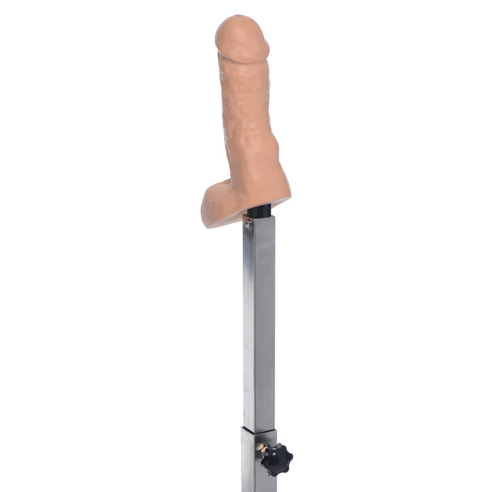 Master Series - Squat Spreizstange mit Analdildo und Fesseln