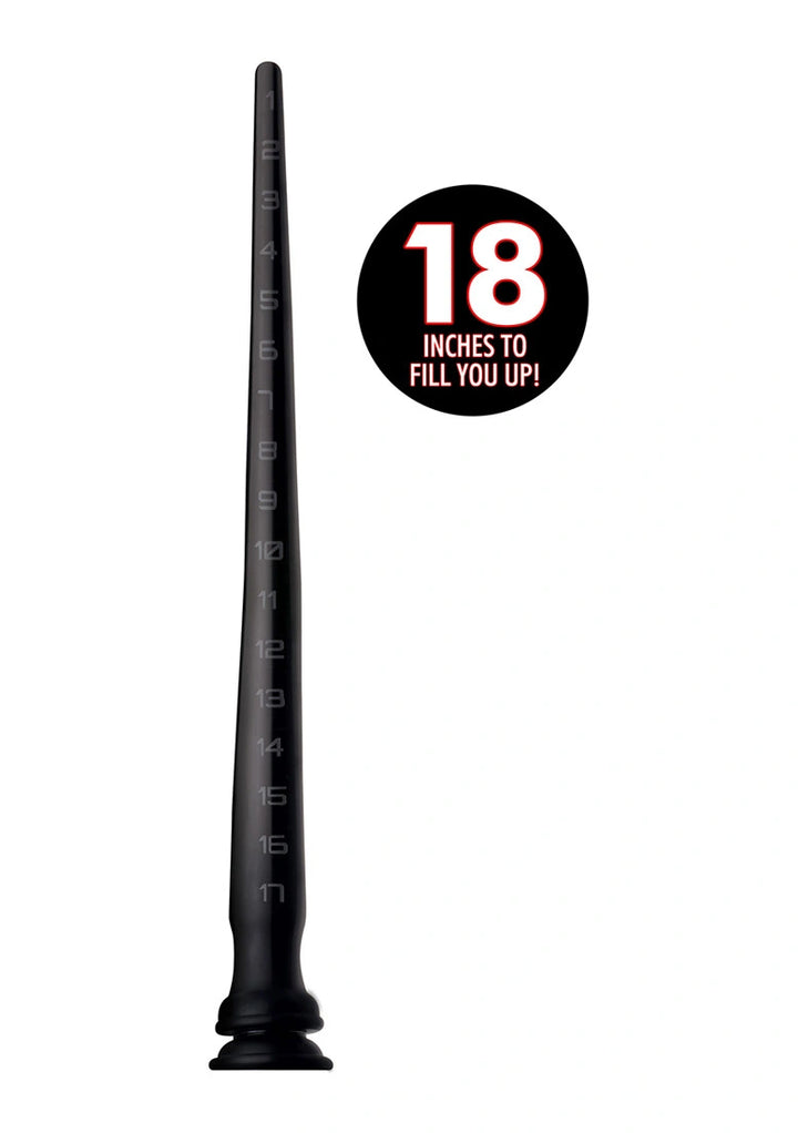 Hosed - Analschlange 45,70 cm - schwarz