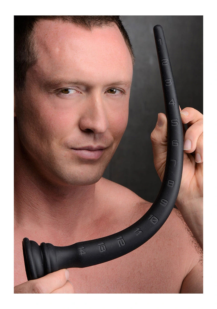 Hosed - Analschlange 38,00 cm - schwarz