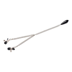 Master Series Titty Taunter Nippelklemmen mit Gewicht - Gewichtete BDSM Nippelklemmen Kette