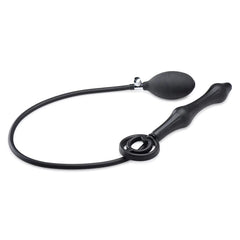 Master Series - Aufblasbarer Anal Plug mit Penis- und Hodenring