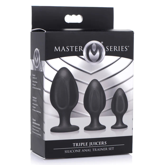 Master Series - Triple Juicer Anal Plug Set