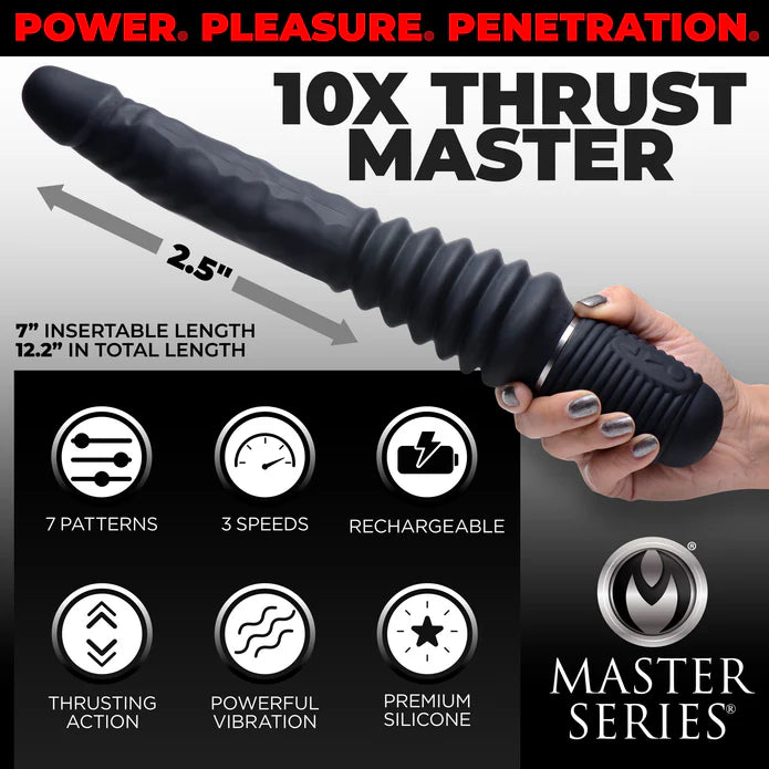 Master Series - stoßender Dildo