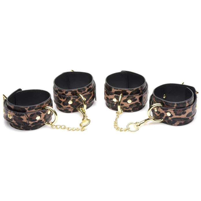 Master Series - Leopard Bondage Set