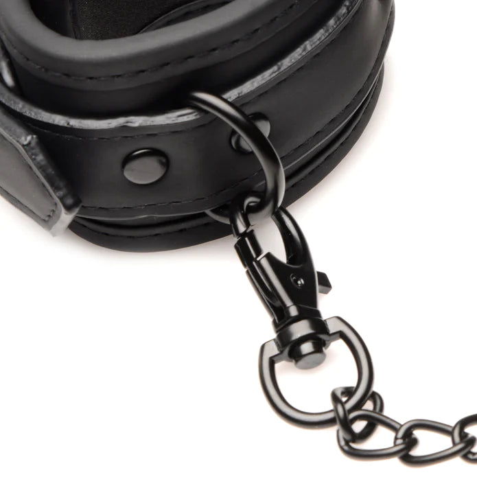 Master Series - zehnteiliges Deluxe Bondage Set schwarz