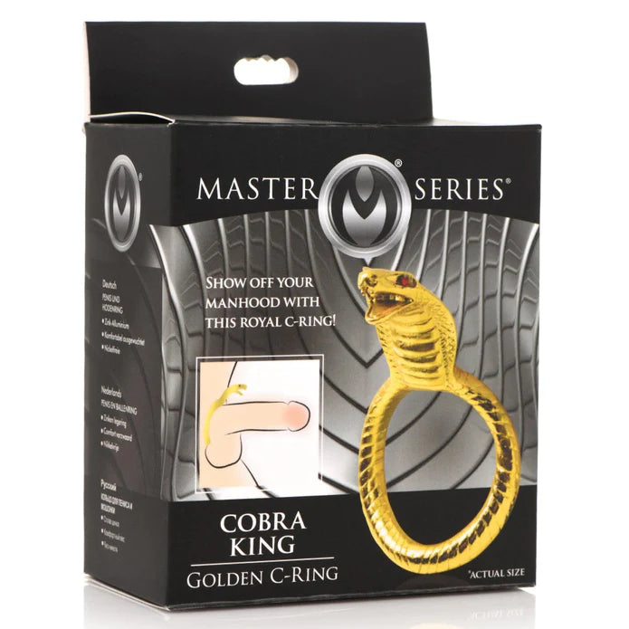 Master Series - Cobra King Penisring - gold