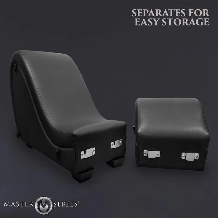 Master Series - BDSM Sex Liege teilbar schwarz