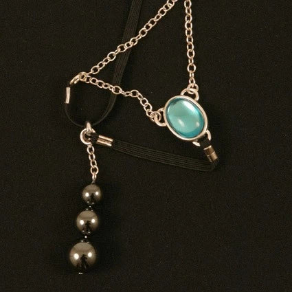 KS Silber Penis-Schmuck mit edlen Halbedelsteinen