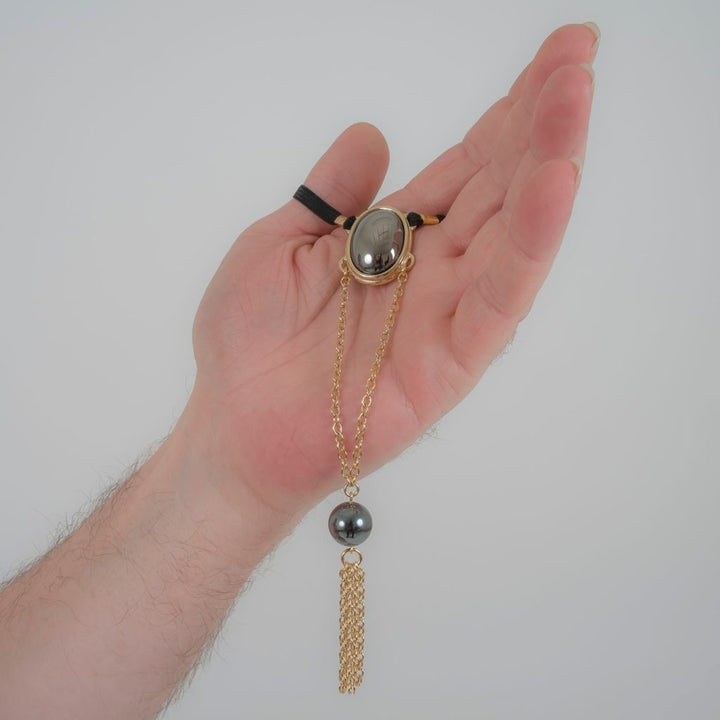 KS Geheimer Penis-Schmuck in Gold für Ihn – Detailansicht 5