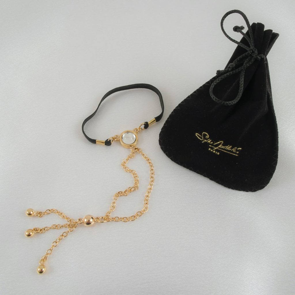 KS Penisschmuck Gold mit Kristallstein – edles Körperjuwel – Detailansicht 4