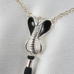 KS Cobra Hoden-Schmuck – Silber mit Hämatit