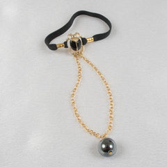 KS Skarabäus Penis-Schmuck – Gold & Schwarz Luxus