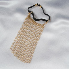 KS - Penisschmuck Goldener Vorhang | Erotischer Intimschmuck