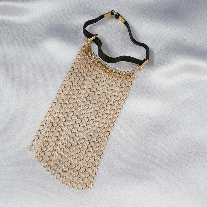 KS - Penisschmuck Goldener Vorhang | Erotischer Intimschmuck