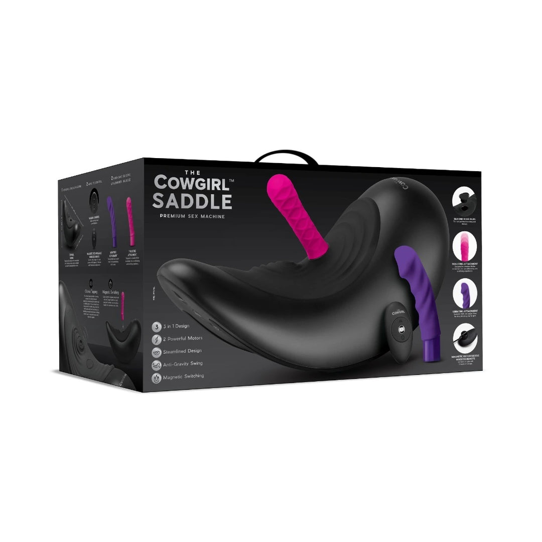The Cowgirl Saddle Machine – Reitende Sexmaschine mit Vibration & Thrust