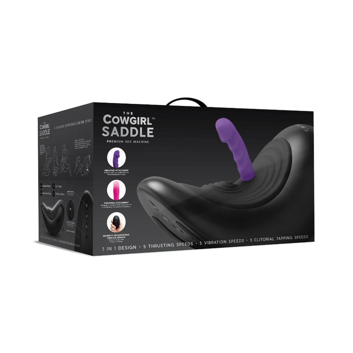 The Cowgirl Saddle Machine – Reitende Sexmaschine mit Vibration & Thrust