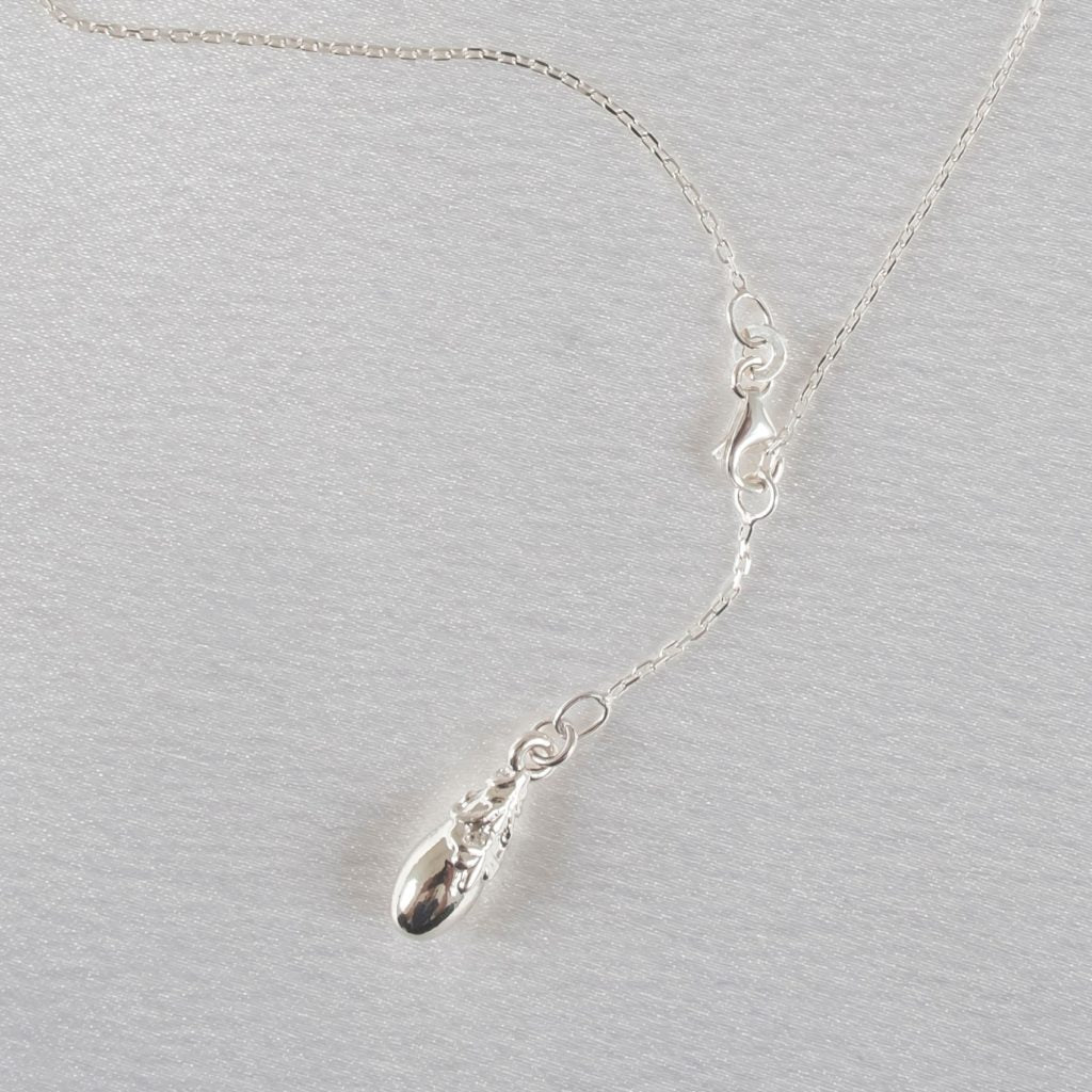KS Fußschmuck Träne der Lust – Silber Fußkette – Detailansicht 3