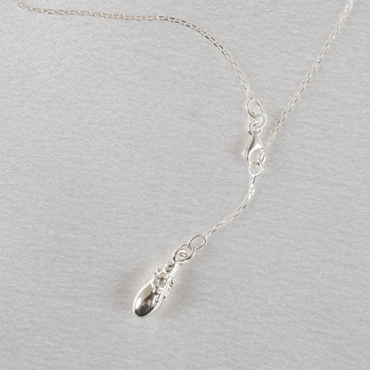 KS Fußschmuck Träne der Lust – Silber Fußkette – Detailansicht 3