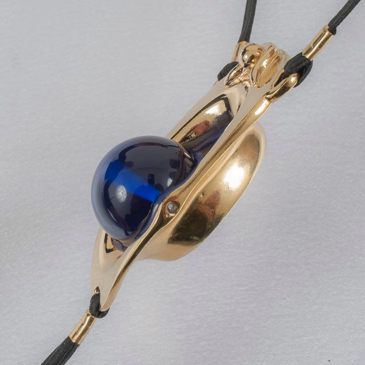 KS - Klitorisschmuck “Erregte Klitoris” Gold