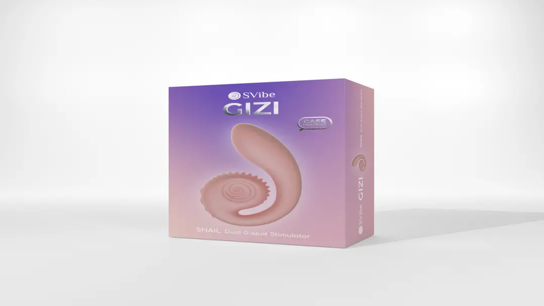 SVibe - Snail GIZI dualer G-Punkt Vibrator peach