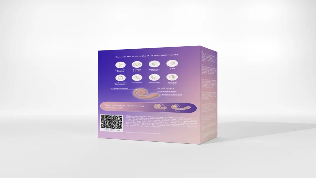 SVibe - Snail GIZI dualer G-Punkt Vibrator peach