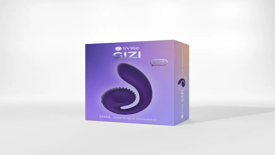 SVibe - Snail GIZI dualer G-Punkt Vibrator lila