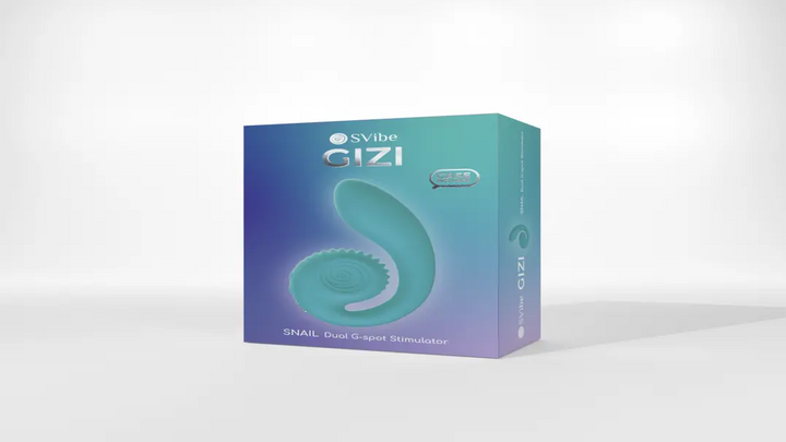 SVibe - Snail GIZI dualer G-Punkt Vibrator türkis