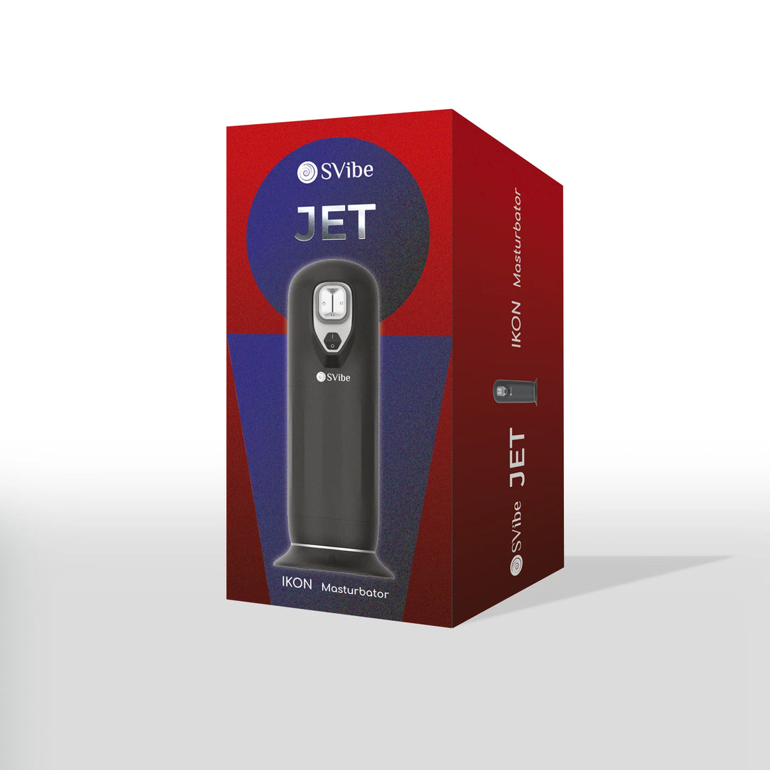 SVibe - Ikon JET Masturbator, schwarz