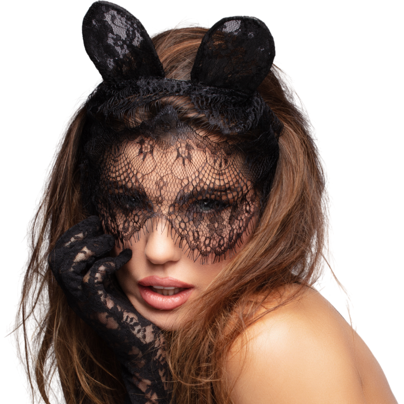Kinky Diva Katzenmaske Seitenansicht
