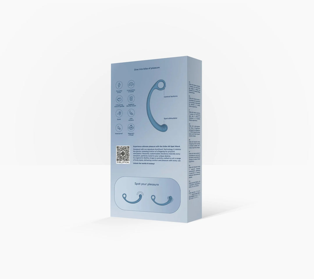 SVibe - Snail AXI  G-/P-Punkt Stimulator blau