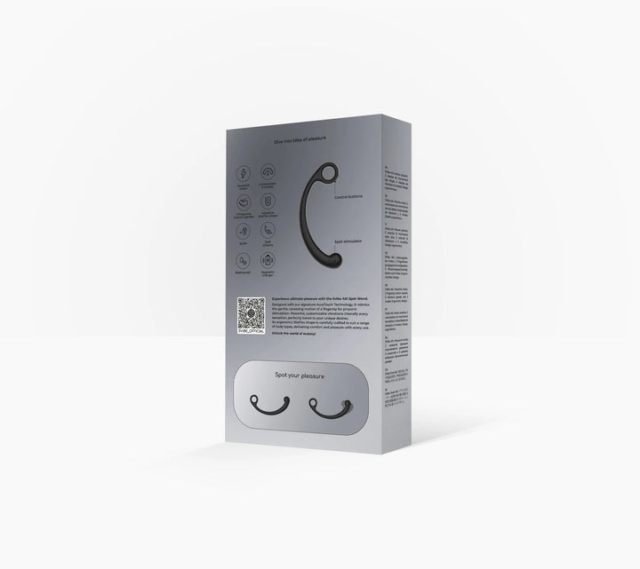 SVibe - Snail AXI  G-/P-Punkt Stimulator schwarz