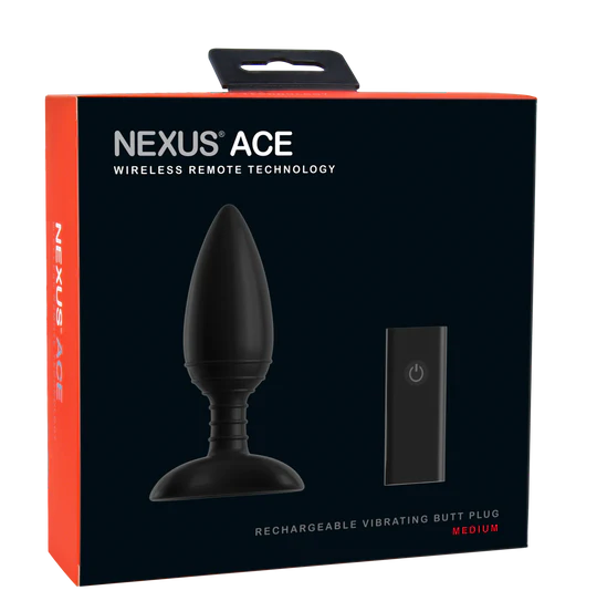 Nexus - "Ace" vibrierender Analplug mit Fernbedienung mittel